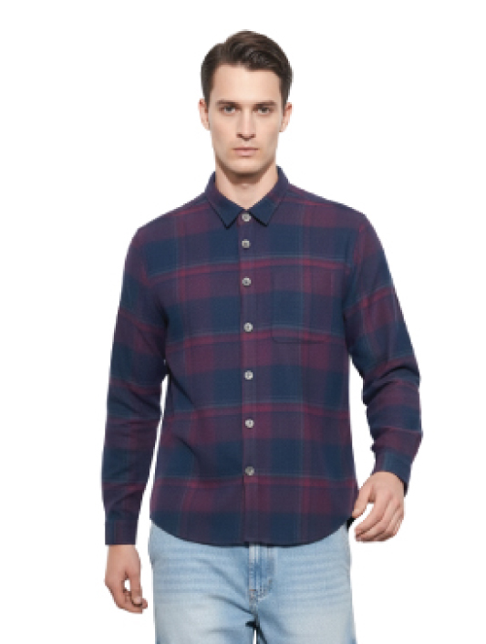 casual shirt for men in check